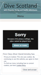 Mobile Screenshot of divescotland.com